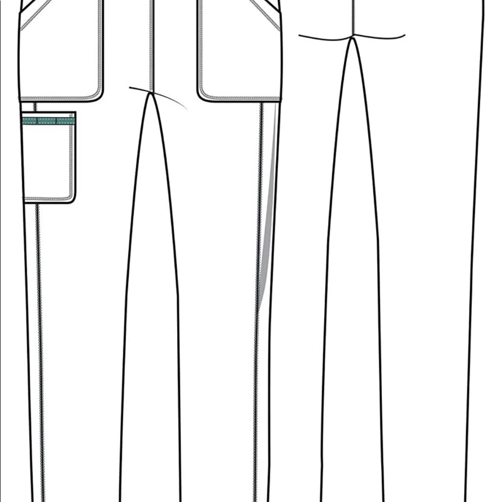 3 Pairs Of Nwot Cherokee Scrub Pants - image 6